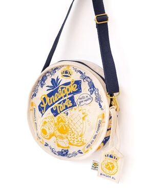 Bingka🍍Pineapple Tart🍍Screen Printed Crossbody Day Bag Purse (NWT)